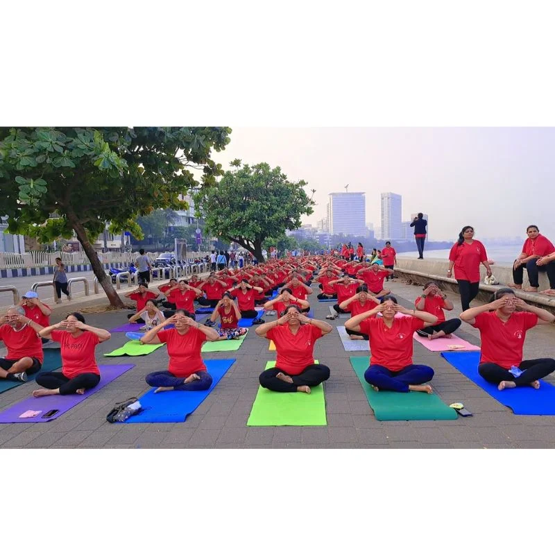 Yoga at Marine Drive